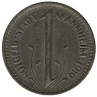 ALLEMAGNE - MANNHEIM - 10.2 - Monnaie De Nécessité - 10 Pfennig 1919 - Monétaires/De Nécessité