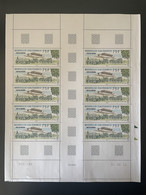 Nouvelle-Calédonie 2011 YT N°1128 Fort De Ouegoa Planche Feuille Entière Full Sheet Bogen - Unused Stamps