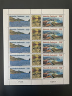 Nouvelle-Calédonie 2011 YT N°1124 - 1125 Paysages Rivières Landscape Rivers Planche Feuille Entière Full Sheet Bogen - Unused Stamps