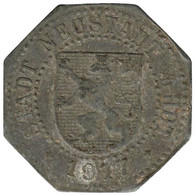 ALLEMAGNE - NEUSTADT - 10.1 - Monnaie De Nécessité - 10 Pfennig 1917 - Monetary/Of Necessity