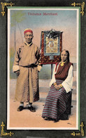 TIBET,  TIBETAN,  THIBETAN.  Merchant And His Wife - Tibet