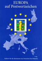 ✅ " EUROPA 2000 / TRAINEE D'ETOILES "  Sur Encart 1er Jour Allemand. Voir Les 3 Scans - 2000