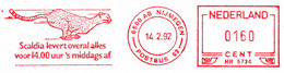 Freistempel Kleiner Ausschnitt 830 Gepard Raubkatze - Marcofilia - EMA ( Maquina De Huellas A Franquear)