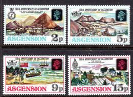 ASCENSION - 1975 OCCUPATION ANNIVERSARY SET (4V) FINE MNH ** SG 195-198 - Ascension