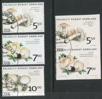 GREENLAND 2006  Edible Fungi II Used.  Michel 464-68 - Used Stamps