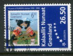 GREENLAND 2006  50th Anniversary Of Europa Stamps  Used.  Michel 458 - Used Stamps