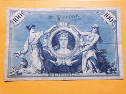 ALLEMAGNE 100 MARK 1908 CACHET VERT - 100 Mark