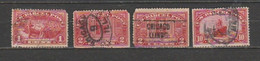 USA-Lot Of 4 Stamps" US PARCEL POST" - Reisgoedzegels