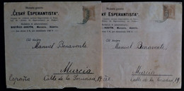 983 CESKY ESPERANTISTA MORAVIO AUSTRIA AUSTRICHE BYSTRICE HOSTYN POSTAL STATIONERY - Unclassified