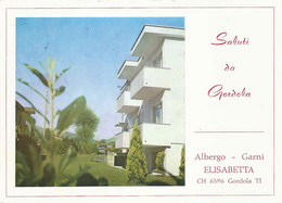 Gordola - Albergo Garni Elisabetta            Ca. 1970 - Gordola