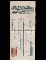 BORDEAUX - Lettre De Change Illustrée 1903 - Clarifiants, Liquides Français - LAMOTHE & ABIET - Bills Of Exchange