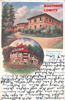 Allemagne Berka Sophienheilstatte Arzthaus Cpa + Timbre Cachet 1909 - Bad Berka