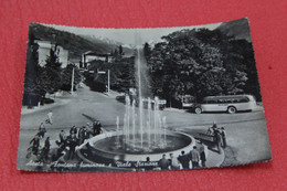 Aosta La Fontana + Autocisterna Mobil + Corriera 1958 - Other & Unclassified