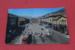 Aosta Piazza E. Chanoux 1964 + Corriera E Auto - Autres & Non Classés