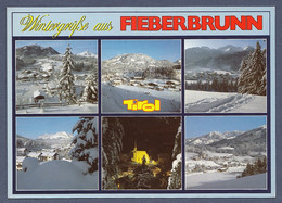 Wintergrüsse Aus Fieberbrunn - 6 Ansichten - 1991 - Fieberbrunn