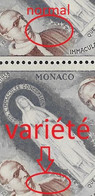 Monaco 492b** Variété Grande Hermine Cote 30€ - Plaatfouten En Curiosa