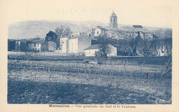 CPA FRANCE 84 " Mormoiron, Vue Générale Du Sud Et Le Ventoux" - Mormoiron