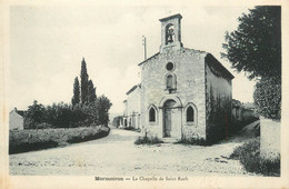 CPA FRANCE 84 " Mormoiron, La Chapelle De St Roch" - Mormoiron