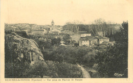 CPA FRANCE 84 " Beaumes De Venise, Vue Prise Du Plateau De Navaro" - Beaumes De Venise