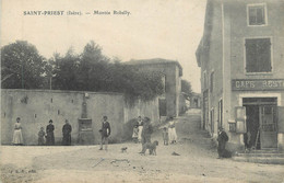 CPA FRANCE 69 " St Priest, Montée Robelly" - Saint Priest