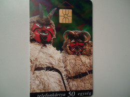 HUNGARY     USED CARDS  MUSKS   CARNIVAL - Paesaggi