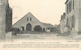 CPA FRANCE 89 " St Clément, La Ferme Du Popelin" - Saint Clement