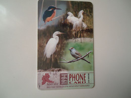 HUNGARY  USED   PHONECARDS  BIRD BIRDS - Landscapes