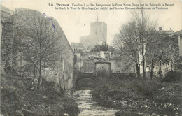 CPA FRANCE 84 " Pernes, Les Remparts Et La Porte Notre Dame" - Pernes Les Fontaines