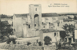 CPA FRANCE 84 " Pernes, Eglise Notre Dame" - Pernes Les Fontaines