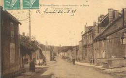 CPA FRANCE 88 " Liffol Le Grand, Route Nationale, La Mairie" - Liffol Le Grand