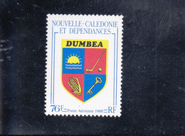 NOUVELLE-CALéDONIE  ARMOIRIES DE DUMBEA  NEUF ** N° 257  YVERT ET TELLIER  1988 - Timbres