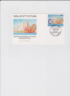 WALLIS ET FUTUNA 1 Env FDC Premier Jour N° PA188 - 24 Août 1995 - Exposition Singapour 95 - FDC