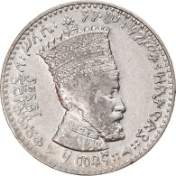 Monnaie, Éthiopie, Haile Selassie I, 50 Matonas, 1931, TTB, Nickel, KM:31 - Ethiopie