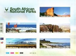South Africa 2017 National Parks And World Heritage Ss Mint - Nuevos