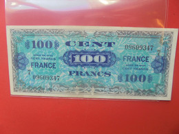 FRANCE 100 FRANCS 1944 DOS "FRANCE"  Circuler - 1944 Drapeau/Francia