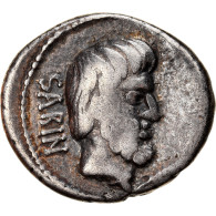 Monnaie, Tituria, Denier, Rome, TB+, Argent - Republic (280 BC To 27 BC)