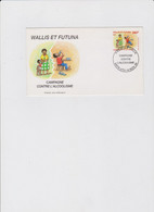 WALLIS ET FUTUNA 1 Env FDC PA196 "campagne Contre L'alcoolisme" 19 Nov 1996 - FDC
