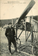 St Amand Montrond * Aviation * Le Capitaine Félix , Recordman De La Hauteur * Avion Aviateur Hélice à Moteur - Saint-Amand-Montrond