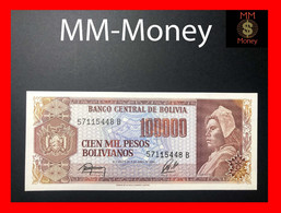 BOLIVIA 100.000 100000 Pesos Bolivianos D. 1984   P. 171   UNC - Bolivia