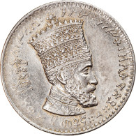 Monnaie, Éthiopie, Haile Selassie I, 50 Matonas, 1931, TTB+, Nickel, KM:31 - Aethiopien