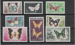 Thème Papillons - Madagascar - Timbres ** - Neuf Sans Charnière - TB - Butterflies