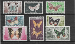 Thème Papillons - Madagascar - Timbres ** - Neuf Sans Charnière - TB - Schmetterlinge