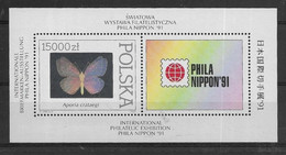 Thème Papillons - Pologne - Timbres ** - Neuf Sans Charnière - TB - Butterflies