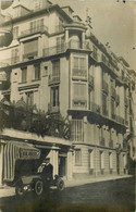 Nice * Carte Photo * La Rue Berlioz * Boulangerie * Véhicule Voiture Ancienne De Marque ? - Otros & Sin Clasificación