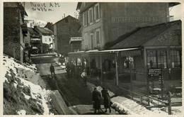 Beuil * Carte Photo * Rue Et Hôtel Restaurant BELLEVUE * Restaurant Edelweiss - Andere & Zonder Classificatie