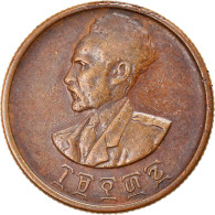 Monnaie, Éthiopie, Haile Selassie I, 10 Cents, Assir Santeem, 1944, TTB - Aethiopien