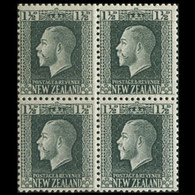 NEW ZEALAND 1915 - Scott# 145 King Blk 1.5p MNH - Unused Stamps