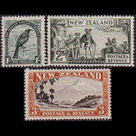 NEW ZEALAND 1935 - Scott# 196-8 Bird Etc. 1-3s LH - Nuevos