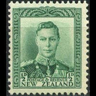 NEW ZEALAND 1938 - Scott# 226 King Emerald 1/2p MNH - Nuevos
