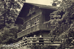 Rarität Gaststätte Schweizerhaus Mit Personen Auf Der Terrasse Tabarz Best.-Nr. 10/1472 K III/18/6 A 246/59 DDR 1959 - Tabarz